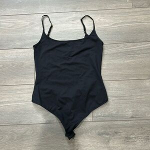 INTIMATELY FREE PEOPLE Black Thong Bodysuit Sz M